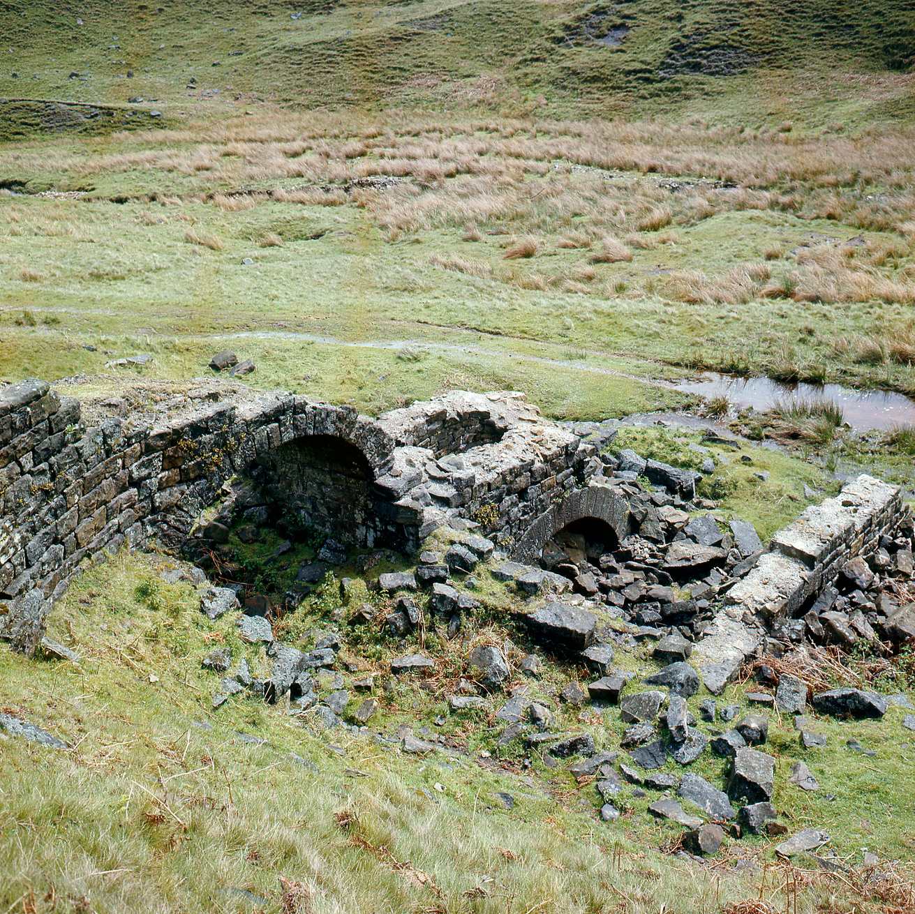 Flue at Cockhill Greenhow 1971